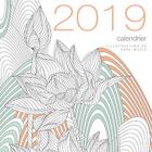 Couverture du livre « Calendrier mural jardin zen (édition 2019) » de  aux éditions White Star