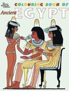 Couverture du livre « Ancient egypt colouring book » de Richard Parkinson aux éditions British Museum