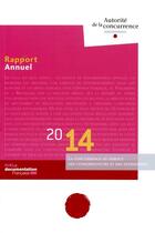 Couverture du livre « Rapport 2014 » de Autorite De La Concurrence aux éditions Documentation Francaise