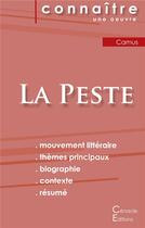 Couverture du livre « La peste, d'Albert Camus » de  aux éditions Editions Du Cenacle