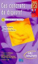 Couverture du livre « Cas concrets de digestif » de Guy Bellaiche aux éditions Lamarre