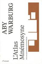 Couverture du livre « L'atlas mnemosyne » de Aby Warburg aux éditions L'ecarquille