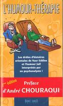 Couverture du livre « Humour-Therapie (L') » de Moussa Nabati aux éditions Bernet Danilo
