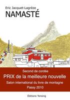 Couverture du livre « Namaste » de Eric Jacquet-Lagreze aux éditions Tensing