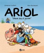 Couverture du livre « Ariol t.18 : vieux sac à puces ! » de Emmanuel Guibert et Marc Boutavant aux éditions Bd Kids
