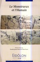 Couverture du livre « Eidôlon : le monstrueux et l'humain » de Daniele James-Raoul et Peter Kuon aux éditions Pu De Bordeaux