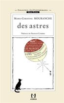 Couverture du livre « Des astres » de Marie-Christine Mouranche aux éditions Scribest
