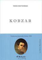 Couverture du livre « Kobzar » de Taras Chevtchenko aux éditions Editions Bleu & Jaune