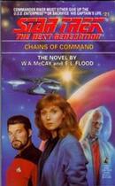 Couverture du livre « Chains of Command » de Flood E L aux éditions Pocket Books Star Trek