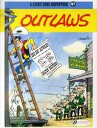 Couverture du livre « Lucky Luke t.47 ; outlaws » de Rene Goscinny et Morris aux éditions Cinebook