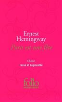 Couverture du livre « Paris est une fête » de Ernest Hemingway aux éditions Gallimard