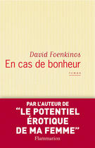 Couverture du livre « En cas de bonheur » de David Foenkinos aux éditions Flammarion