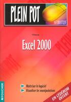 Couverture du livre « Excel 2000 » de P Pichereau aux éditions Foucher
