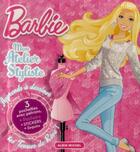 Couverture du livre « Mon atelier styliste » de Barbie aux éditions Albin Michel