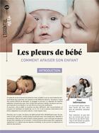 Couverture du livre « Les pleurs de bébé » de  aux éditions Mercileslivres