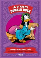 Couverture du livre « La dynastie Donald Duck : Intégrale vol.9 : 1958-1959 ; les trésors du Hollandais et autres histoires » de Carl Barks aux éditions Glenat