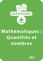 Couverture du livre « Graphismes et mathématiques - MS - Approcher les quantités et les nombres » de Jeanine Villani et Nicole Herr aux éditions Retz