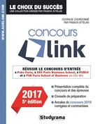 Couverture du livre « Concours link ; réussir le concours d'entrée à l'ESB Paris, à EDC Paris business school, et à PSB Paris school of business (ex ESG MS) (2017) » de  aux éditions Studyrama