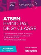 Couverture du livre « ATSEM pincipal de 2e classe ; concours (édition 2021) » de Elise Delemasure aux éditions Studyrama