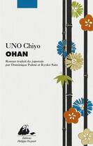 Couverture du livre « Ohan » de Chiyo Uno aux éditions Editions Philippe Picquier