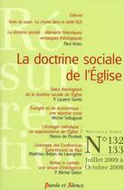 Couverture du livre « La doctrine sociale de l'Eglise » de Mv Ressurection aux éditions Parole Et Silence