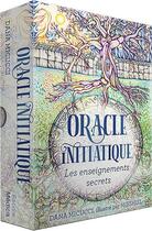 Couverture du livre « Oracle initiatique : les enseignements secrets » de Dana Micucci et Mieshiel aux éditions Medicis