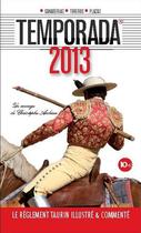 Couverture du livre « Temporada 2013 » de Christophe Andrieu aux éditions Christophe Andrieu