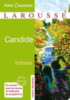 Couverture du livre « Candide » de Voltaire aux éditions Larousse