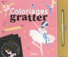 Couverture du livre « Coloriages a gratter : les danseuses » de Lilidoll aux éditions Larousse