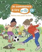 Couverture du livre « Halina veut jouer au foot » de Mathieu Grousson et Sibylle Ristroph aux éditions Casterman