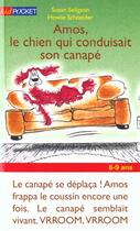 Couverture du livre « Amos Le Chien Conduisait Sur Canape » de Susan Seligson aux éditions Pocket Jeunesse