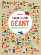 Couverture du livre « Cache-cache géant ; cherche et compte les animaux ! » de Agnese Baruzzi aux éditions Kimane