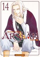 Couverture du livre « The heroic legend of Arslan Tome 14 » de Hiromu Arakawa et Yoshiki Tanaka aux éditions Kurokawa