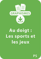 Couverture du livre « Graphismes au doigt PS - Les sports et les jeux » de Anne Semmel aux éditions Retz