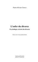 Couverture du livre « L'enfer du divorce » de Chanez+Lemaitre aux éditions Editions Le Manuscrit