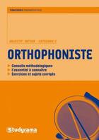 Couverture du livre « Orthophoniste » de Annabelle Guillemard aux éditions Studyrama