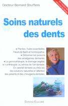 Couverture du livre « Soins Naturels Des Dents » de Bernard Boufflers aux éditions Equilibre