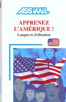 Couverture du livre « Volume Apprenez L'Amerique » de Balster Brigitte aux éditions Assimil