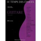 Couverture du livre « Le temps des études ; guitare » de Guillem et Khalifa aux éditions Hit Diffusion