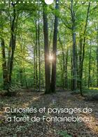 Couverture du livre « Curiosites et paysages de la foret de fontainebleau calendrier mural 2020 din a4 - partez a la decou » de Makhloufi Djama aux éditions Calvendo