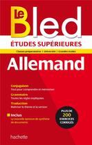 Couverture du livre « Bled supérieur ; Bled allemand ; études supérieures » de Marie Marhuenda et Bernard Viselthier aux éditions Hachette Education
