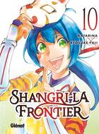 Couverture du livre « Shangri-La Frontier Tome 10 » de Ryosuke Fuji et Katarina aux éditions Glenat