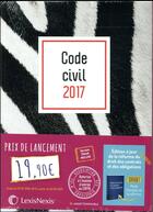 Couverture du livre « Code civil (édition 2017) » de Laurent Leveneur aux éditions Lexisnexis