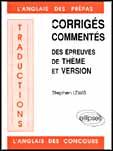 Couverture du livre « Traductions (theme et version) 84/88 » de Stephen Lewis aux éditions Ellipses