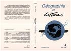 Couverture du livre « Géographie et cultures n°4 » de Fournet Guerin Catherine aux éditions L'harmattan