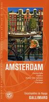 Couverture du livre « Amsterdam ; centre-ville, canaux, autour des musées, Jordaan, plantage » de Collectif Gallimard aux éditions Gallimard-loisirs