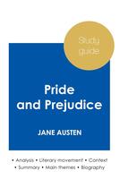 Couverture du livre « Study guide pride and prejudice by Jane Austen (in-depth literary analysis and complete summary) » de  aux éditions Paideia Education Anglais