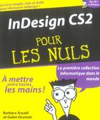 Couverture du livre « Indesign cs2 pour les nuls » de Assadi Barbara aux éditions First Interactive