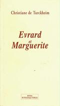 Couverture du livre « Evrard et marguerite » de  aux éditions Do Bentzinger