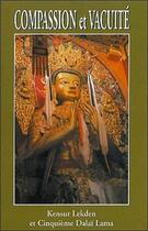 Couverture du livre « Compassion et vacuite » de Cinquieme Dalai Lama aux éditions Dharma